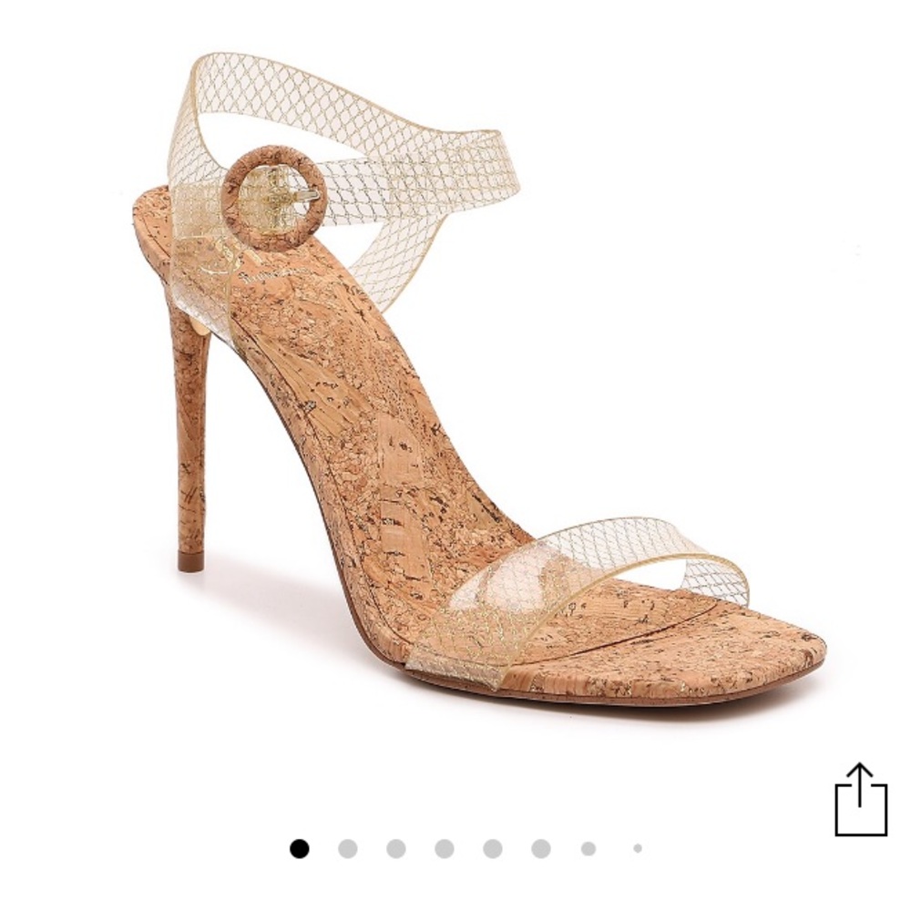 NEW Jennifer Lopez JLo ‘Frani’ Cork Heeled Sandal 7.5